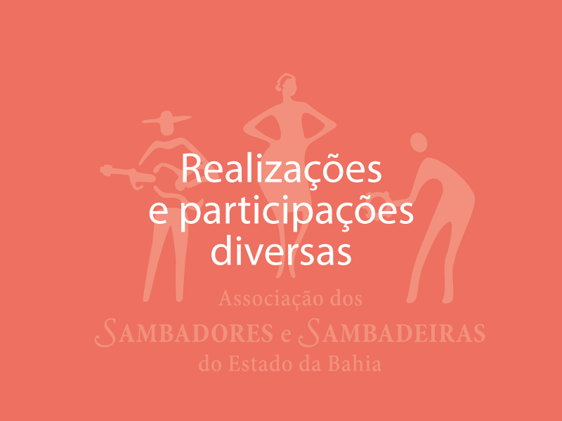 REALIZAÇÕES E PARTICIPAÇÕES DIVERSAS - 2
